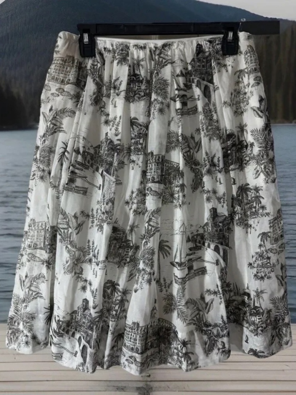 Tommy Bahama Marceau Toile Skirt